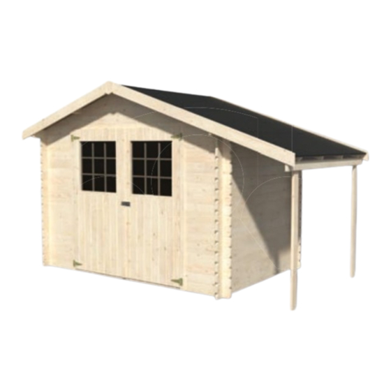 Décor et Jardin Abri Massif 28mm Instrucciones De Montaje