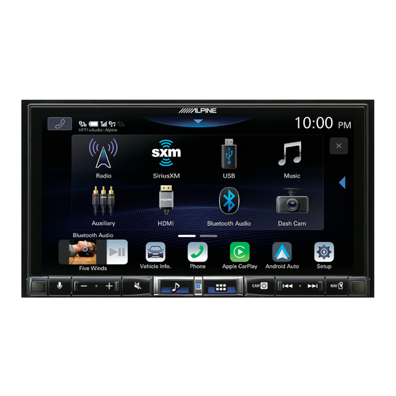 Alpine iLX-507 Manual De Operación