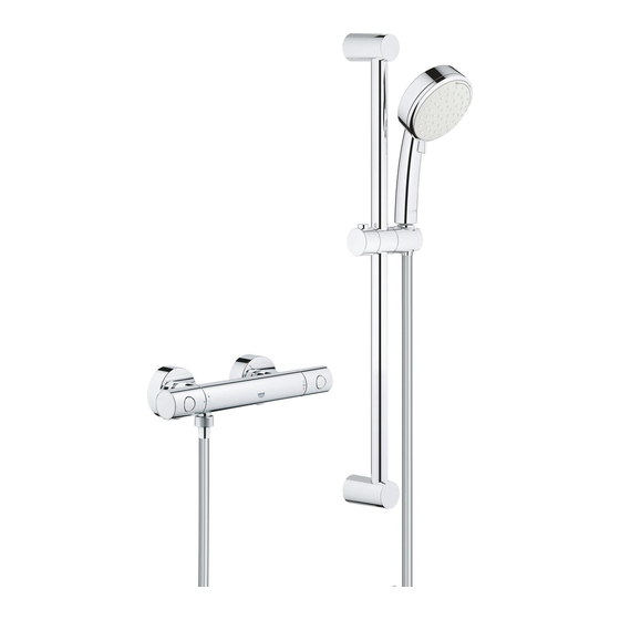 Grohe GROHTHERM 800 Cosmopolitan 34 765 Manuales