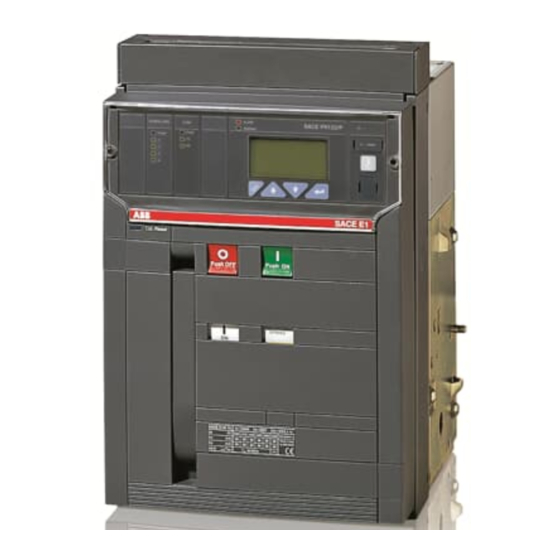 ABB SACE Emax Serie Instrucciones De Instalación Y Manual De Mantenimiento