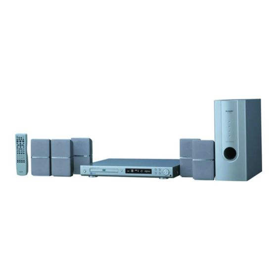 Sharp HT-CN400DVH Manual De Manejo