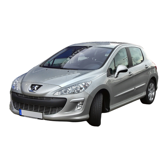 PEUGEOT 308 2009 Manual Del Usuario