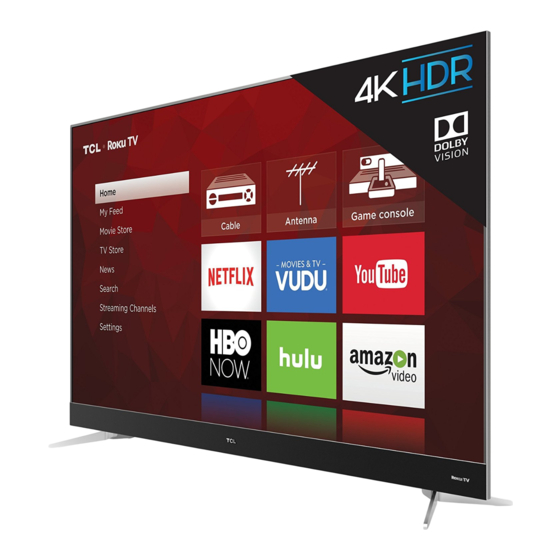 TCL C Serie Manual De Instrucciones