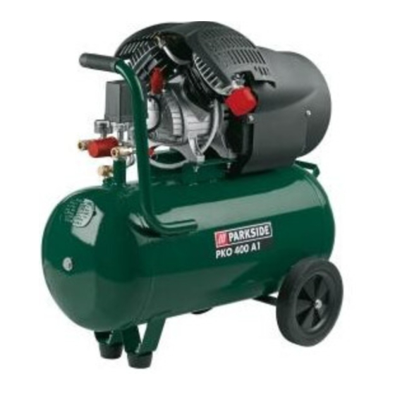 Parkside PKO 400 A1 Instrucciones De Utilización Y De Seguridad