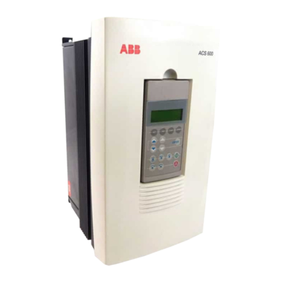ABB ACS 600 MultiDrive Manual Del Usuario