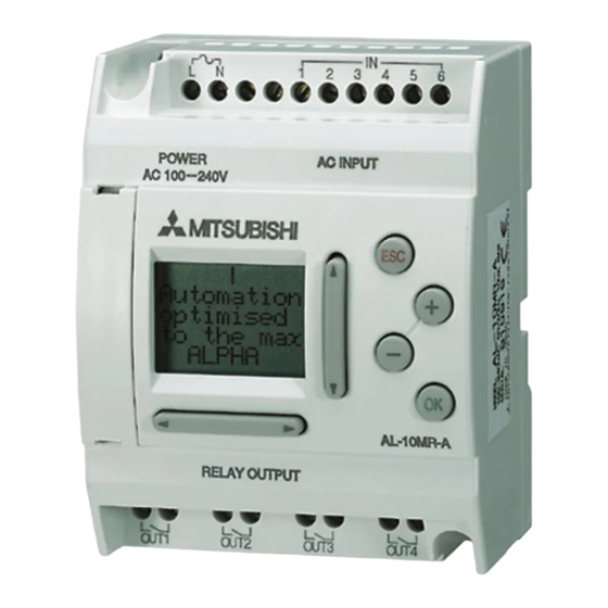 Mitsubishi AL-232CAB Manual