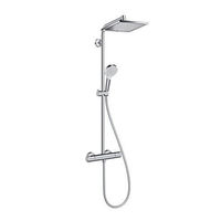 Hansgrohe Crometta E 240 1jet Showerpipe EcoSmart 27281 Instrucciones De Montaje