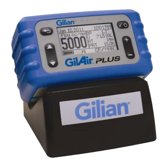 Gilian GilAir Plus Basic Guía Para Arranque Rápido