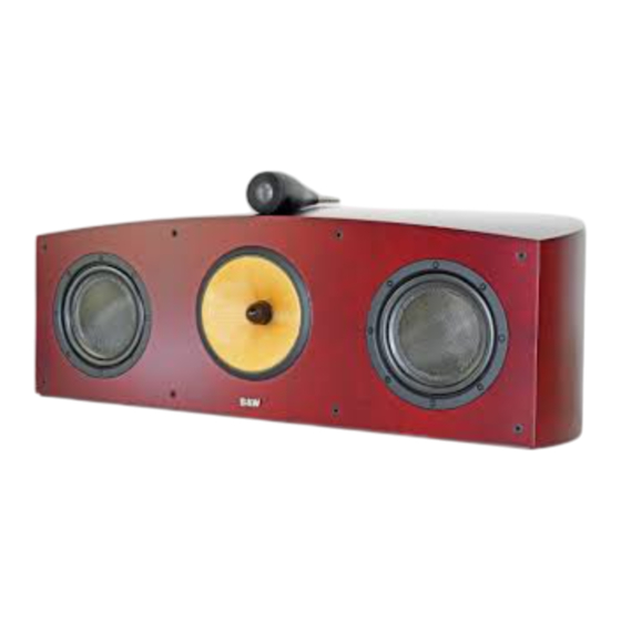 Bowers & Wilkins Nautilus HTM1 Manual Del Usuario