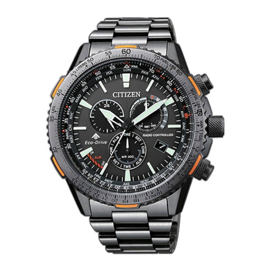 Citizen eco drive online radio controlled manual español