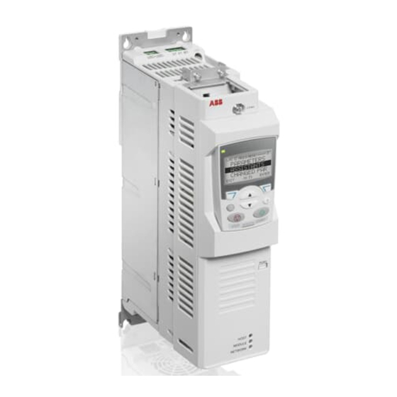 ABB ACS850 MANUAL DEL USUARIO Descargar En PDF | ManualsLib