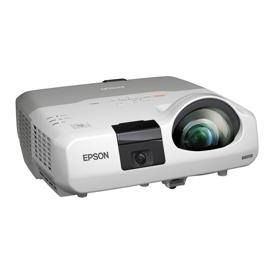 Epson BrightLink 436Wi Manual Del Usuario