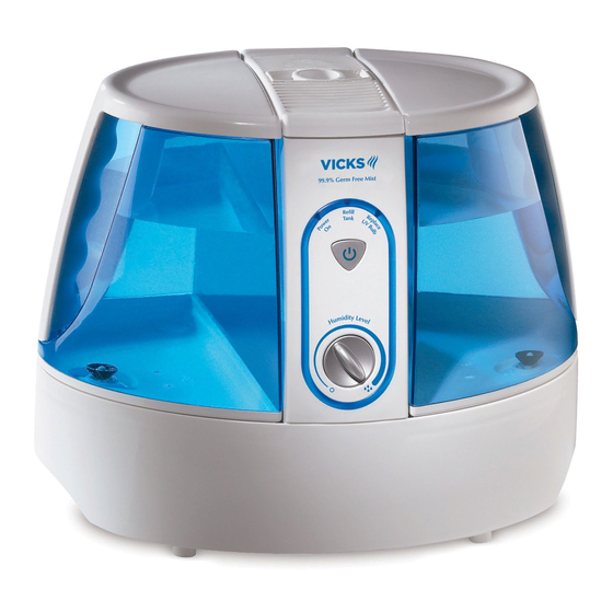Vicks Germ-Free V790 Instrucciones De Funcionamiento