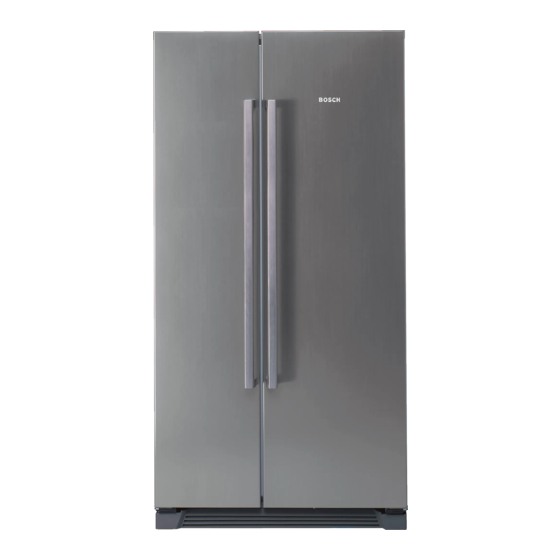 Bosch KAN Serie Instrucciones De Uso Y Montaje