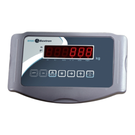 Baxtran BR80 Manual De Usuario