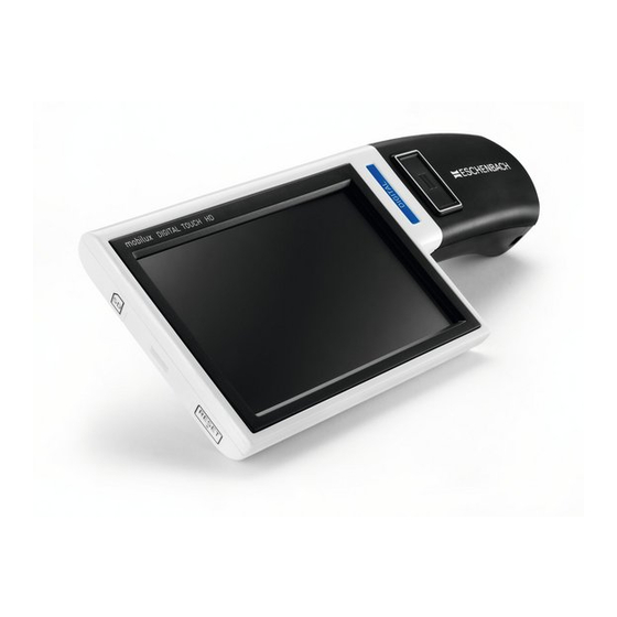 Eschenbach mobilux DIGITAL Touch HD Manual De Instrucciones