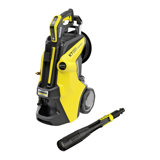 Kärcher K 7 Premium Smart Control Manual De Instrucciones