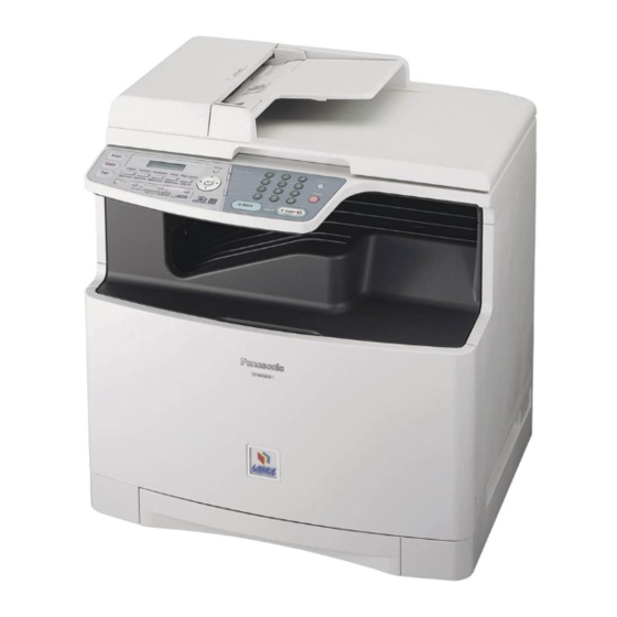 Panasonic KX-MC6020 Guía De Referencia Rápida