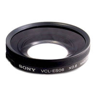 Sony VCL-ES06 Manual De Instrucciones