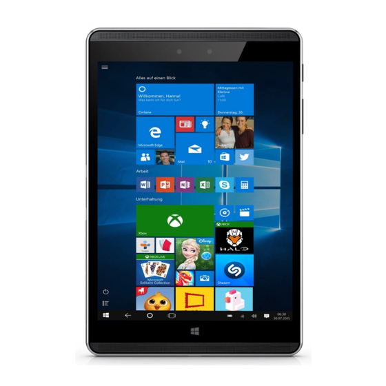 HP Pro Tablet 608 G1 Guia Del Usuario