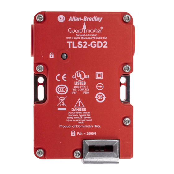 Rockwell Automation Allen-Bradley TLS-GD2 Instrucciones De Instalación