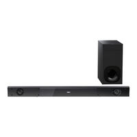 Sony HT-NT3 Guia De Inicio Rapido