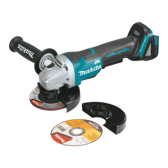 Makita XAG10 Manuales