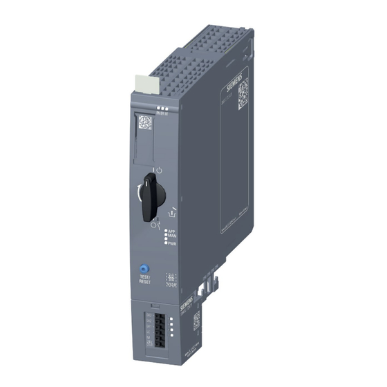 Siemens SIMATIC ET 200SP Manual De Producto