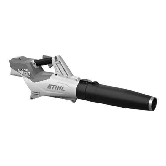 Stihl BGA 60 Manual De Instrucciones