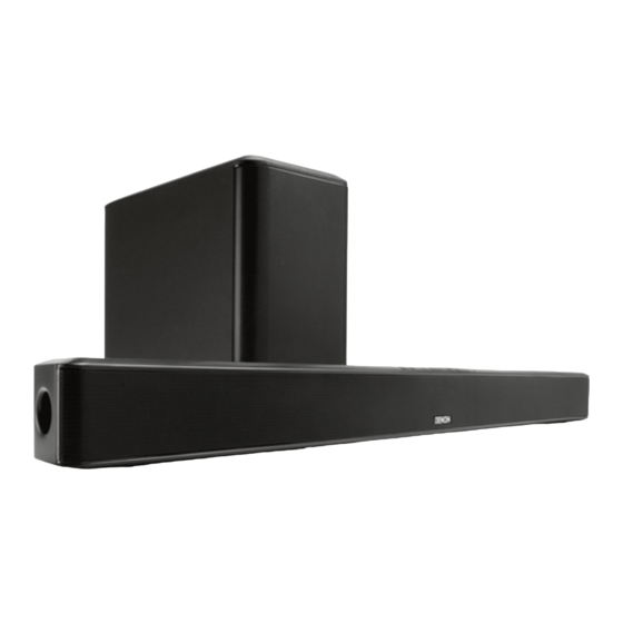 Denon DHT-S514 Manual Del Usuario