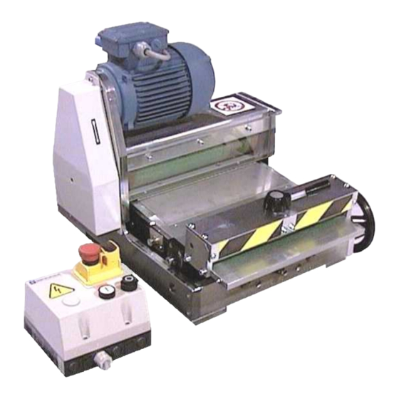Habasit AT-305 Manual General Utilización Y Mantenimiento