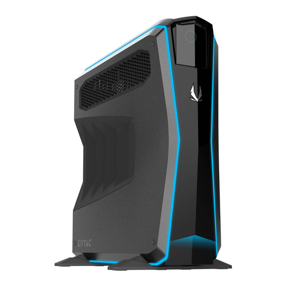 Zotac GAMING MEK1 Guia De Inicio Rapido