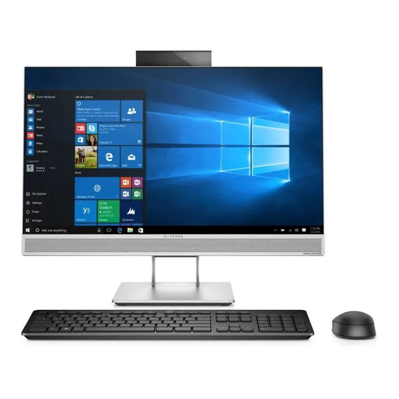 HP EliteOne 800 G4 Guía De Hardware