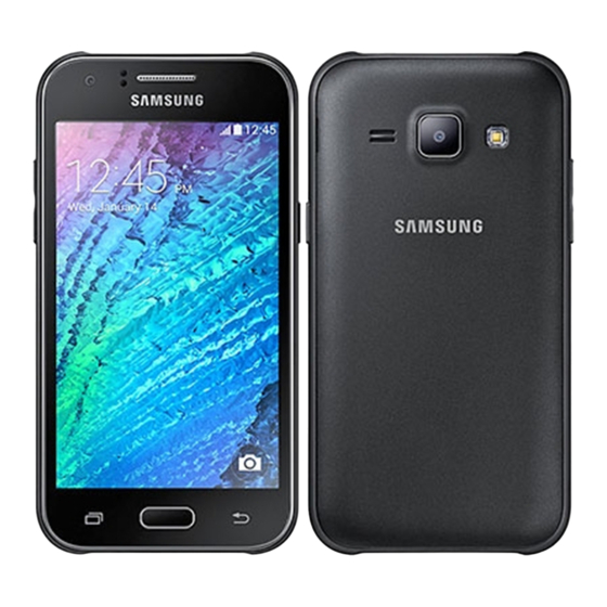 Samsung Galaxy J1 Manual Del Usuario