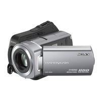 Sony Handycam DCR-SR85 Guía De Operaciónes