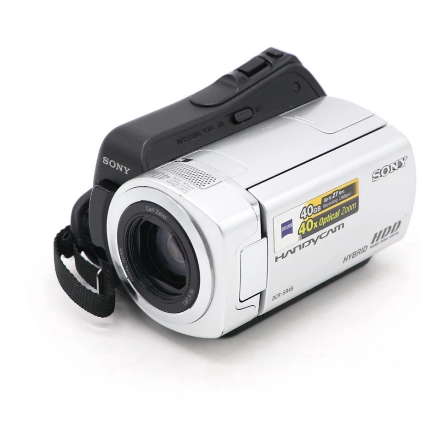 Sony HANDYCAM DCR-SR45 Guia Practica