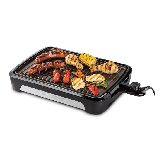 George Foreman 25850-56 Manuales