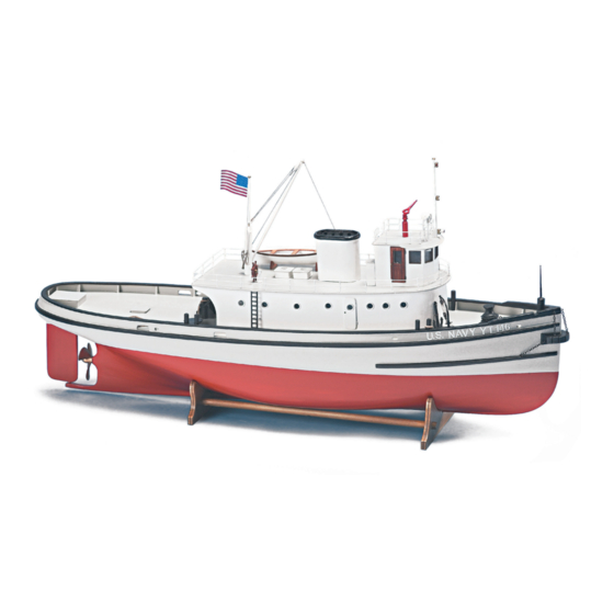 Billing Boats HOGA 708 Pearl Harbor Tug Manuales