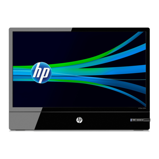 HP Elite L2201x Guia Del Usuario