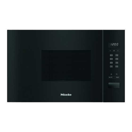 Miele Microondas Manuales