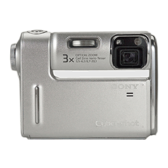 Sony Cyber-shot DSC-F88 Manual De Instrucciones