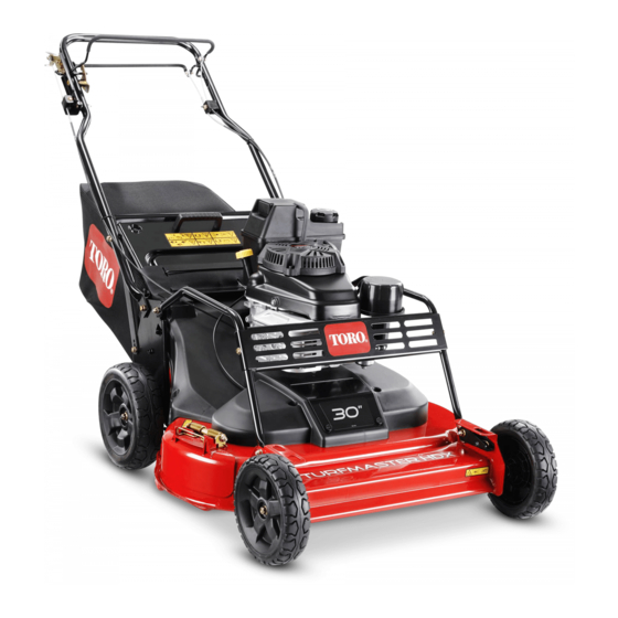 Toro TurfMaster HDX Manual Del Operador