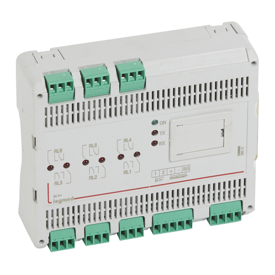 LEGRAND 288 12 Manual De Instrucciones