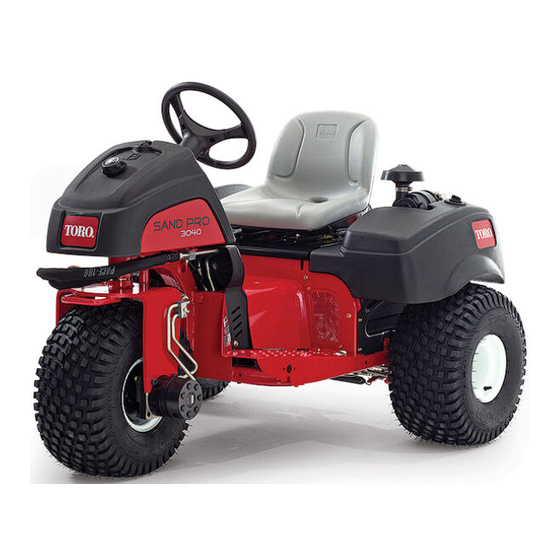 Toro SandPro 3040 Manual Del Operador