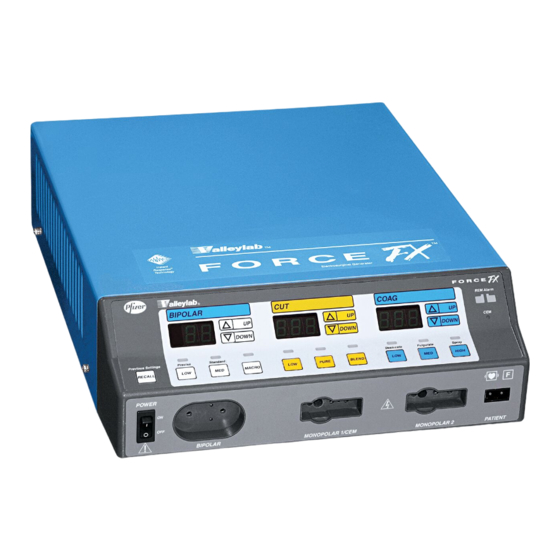 Valleylab Force FX-8C Manuales