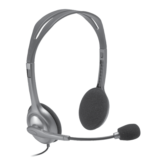 Logitech H111 Guía De Configuración