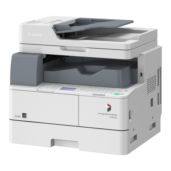 Canon imageRUNNER 1435iF Guía De Introducción