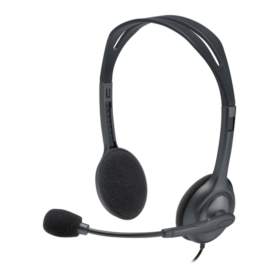 Logitech H111 Guía De Configuración