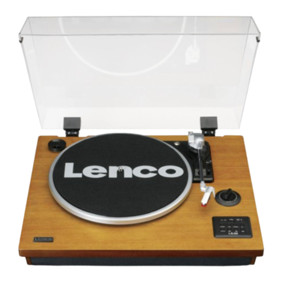 Lenco LS-55 Manual Del Usuario