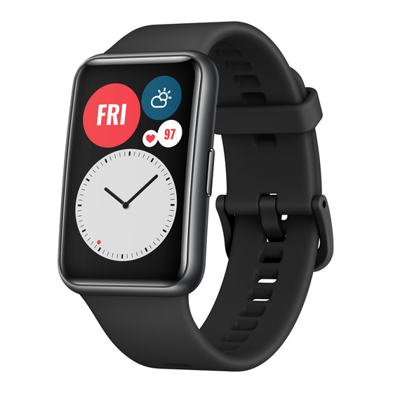 Huawei Watch Fit Guia De Inicio Rapido